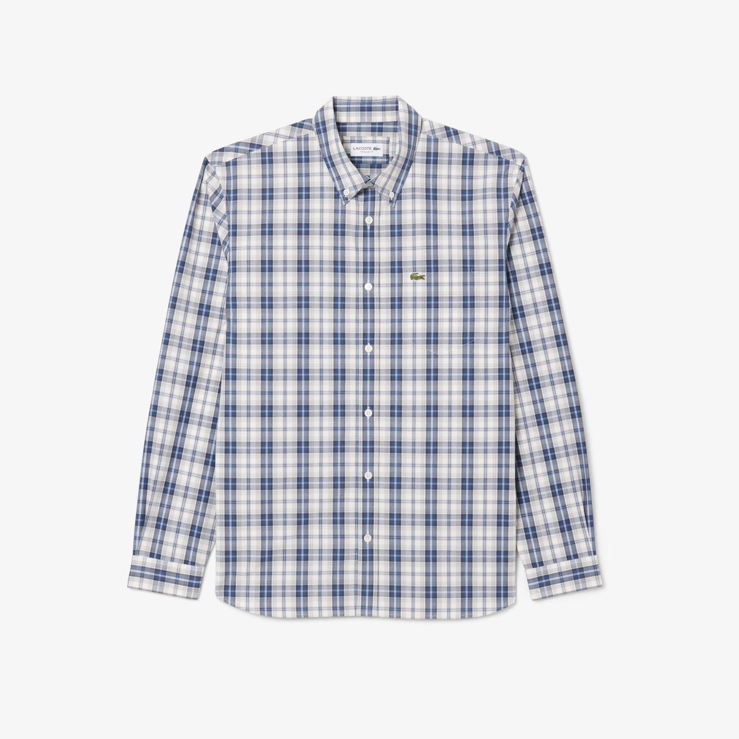 Regular Fit Poplin Plaid Shirt - CH5085