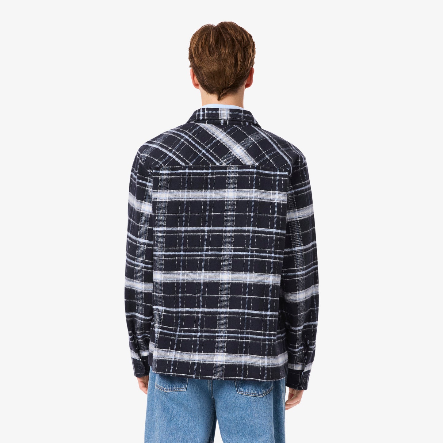 Cotton Plaid Overshirt - CH5099