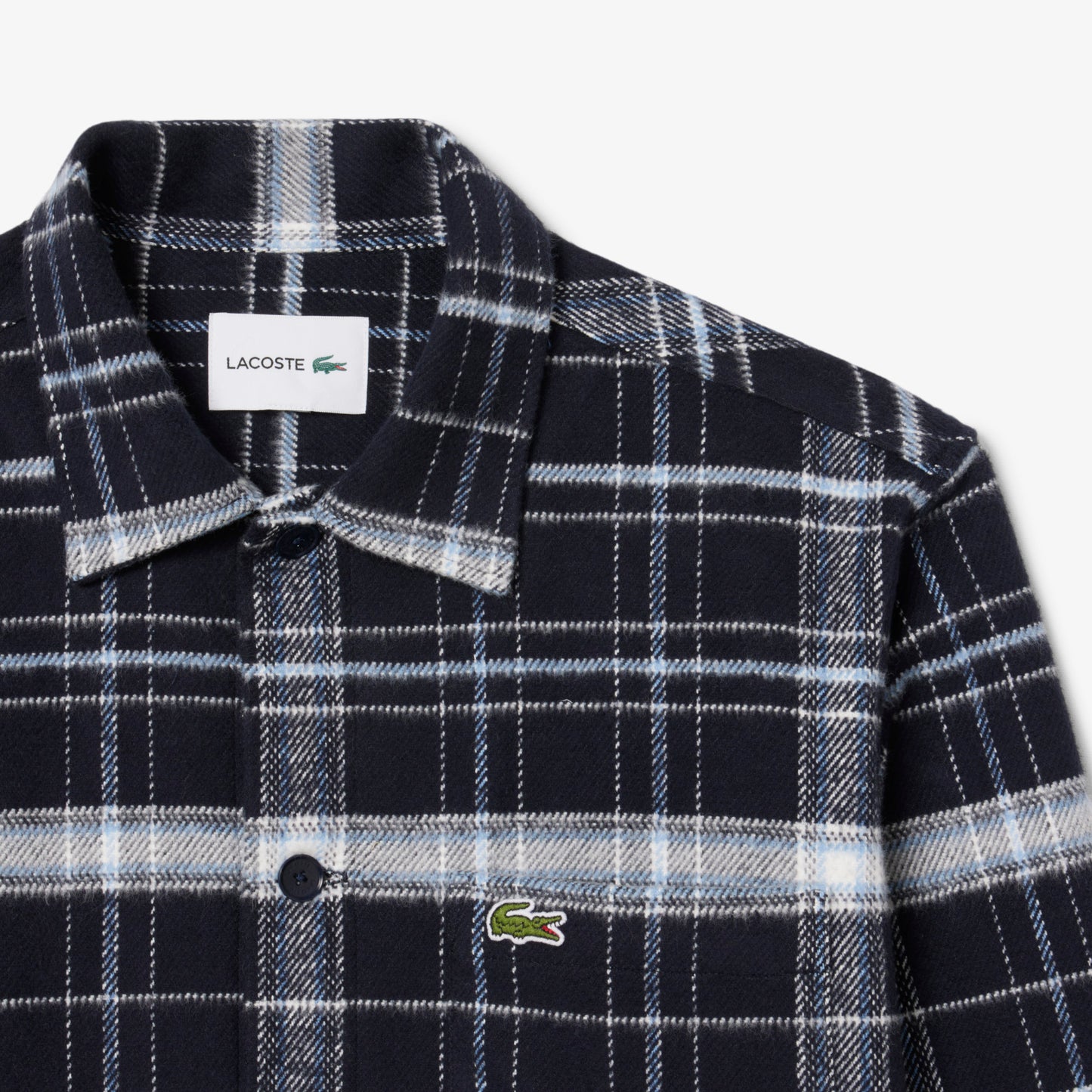 Cotton Plaid Overshirt - CH5099