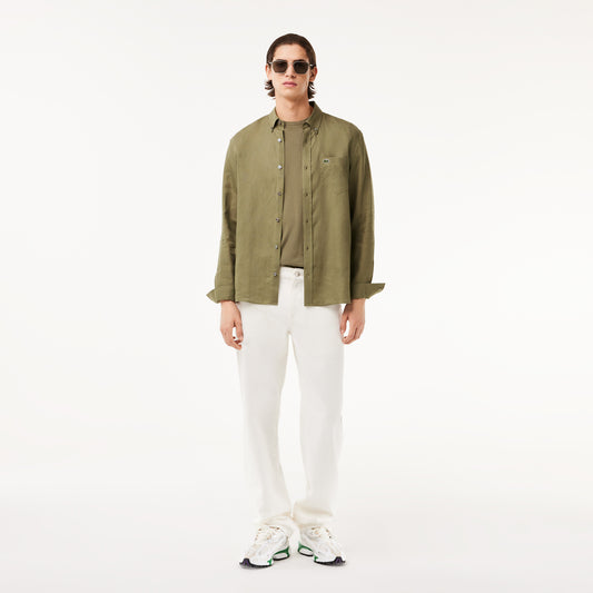 Men's Lacoste Linen Shirt - CH5692