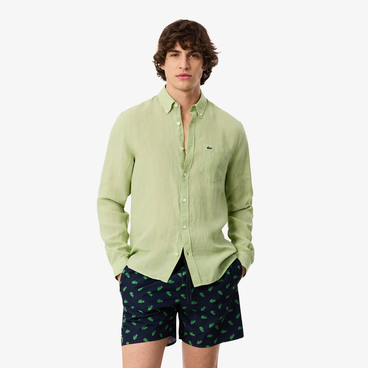 Regular Fit Linen Shirt - CH5692