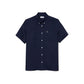 Men S Lacoste Short Sleeve Linen Shirt - Ch5699