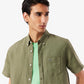 Short Sleeved Linen Shirt-CH5699
