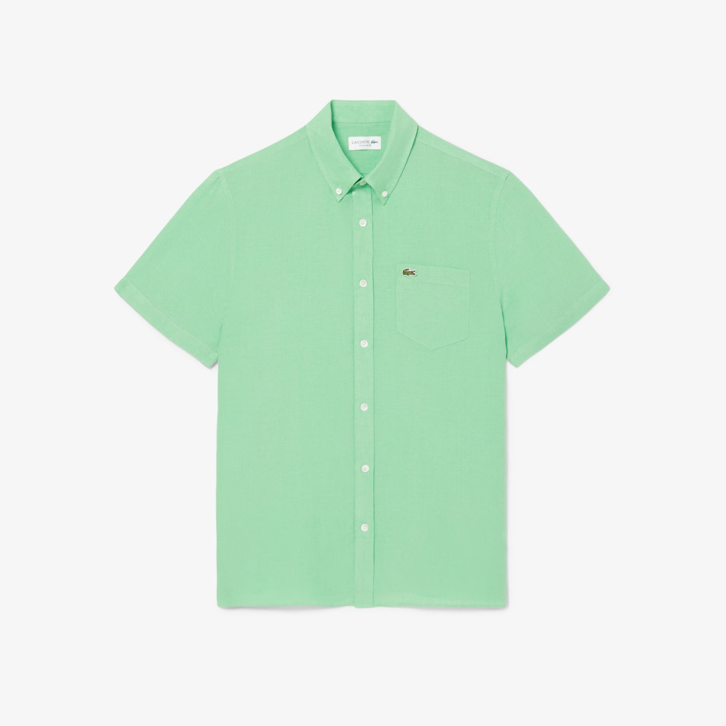Short Sleeved Linen Shirt-CH5699