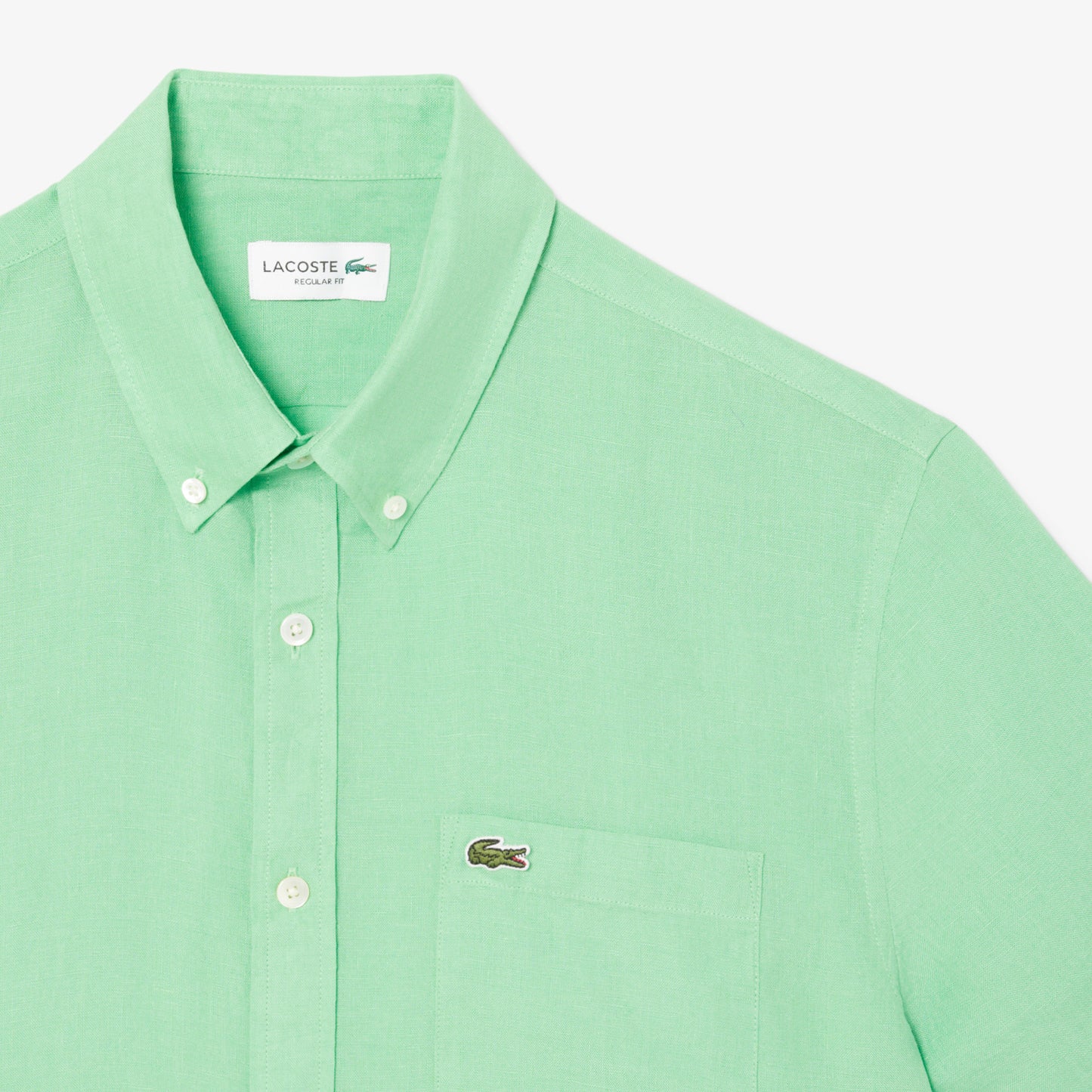 Short Sleeved Linen Shirt-CH5699