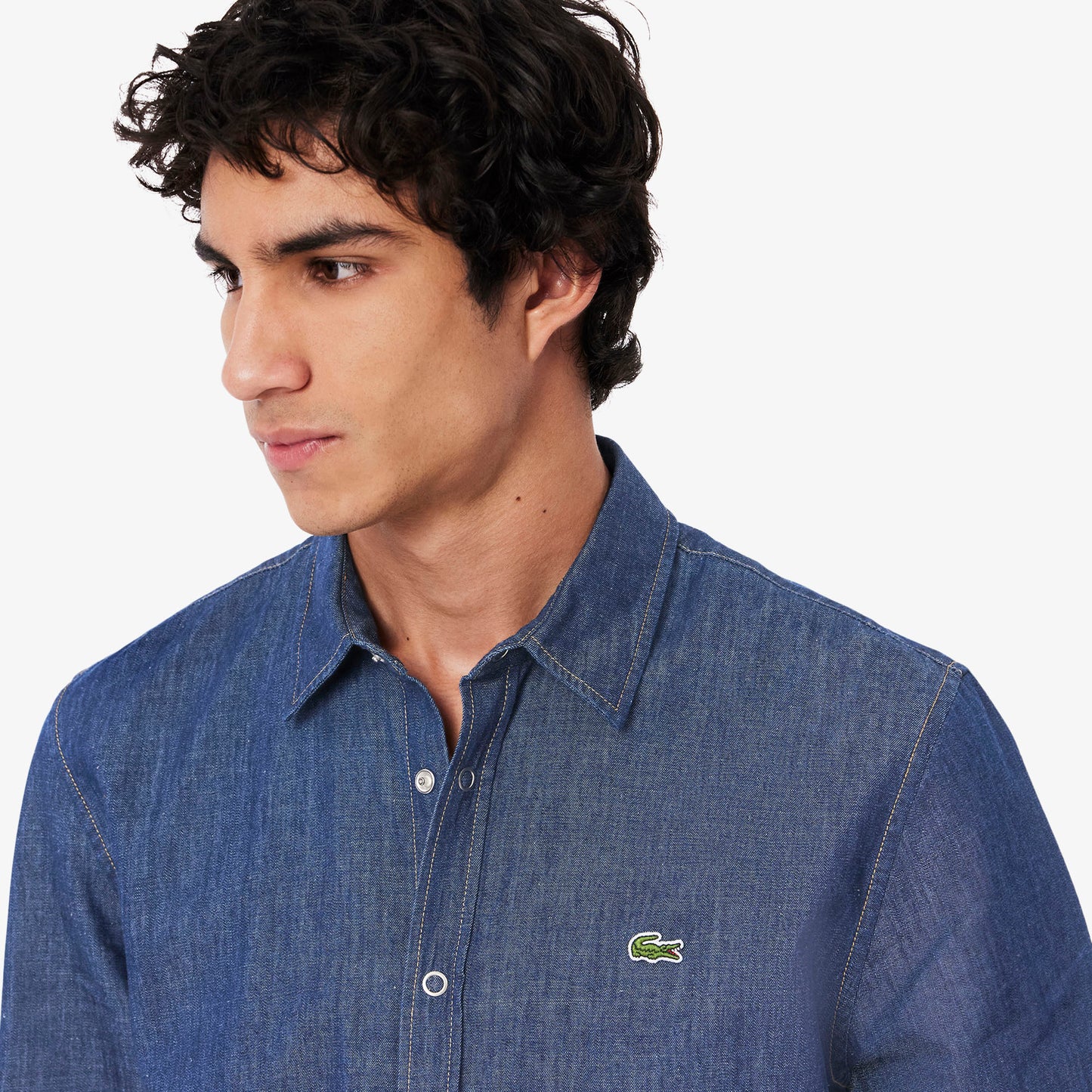 Regular Fit Lightweight Denim Shirt-CH9084