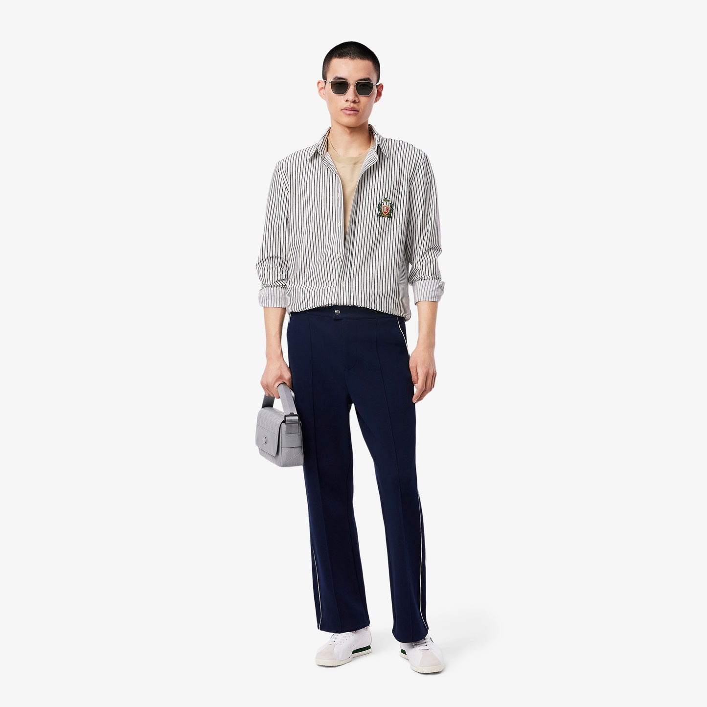 Regular Fit Striped Cotton Shirt-CH9118