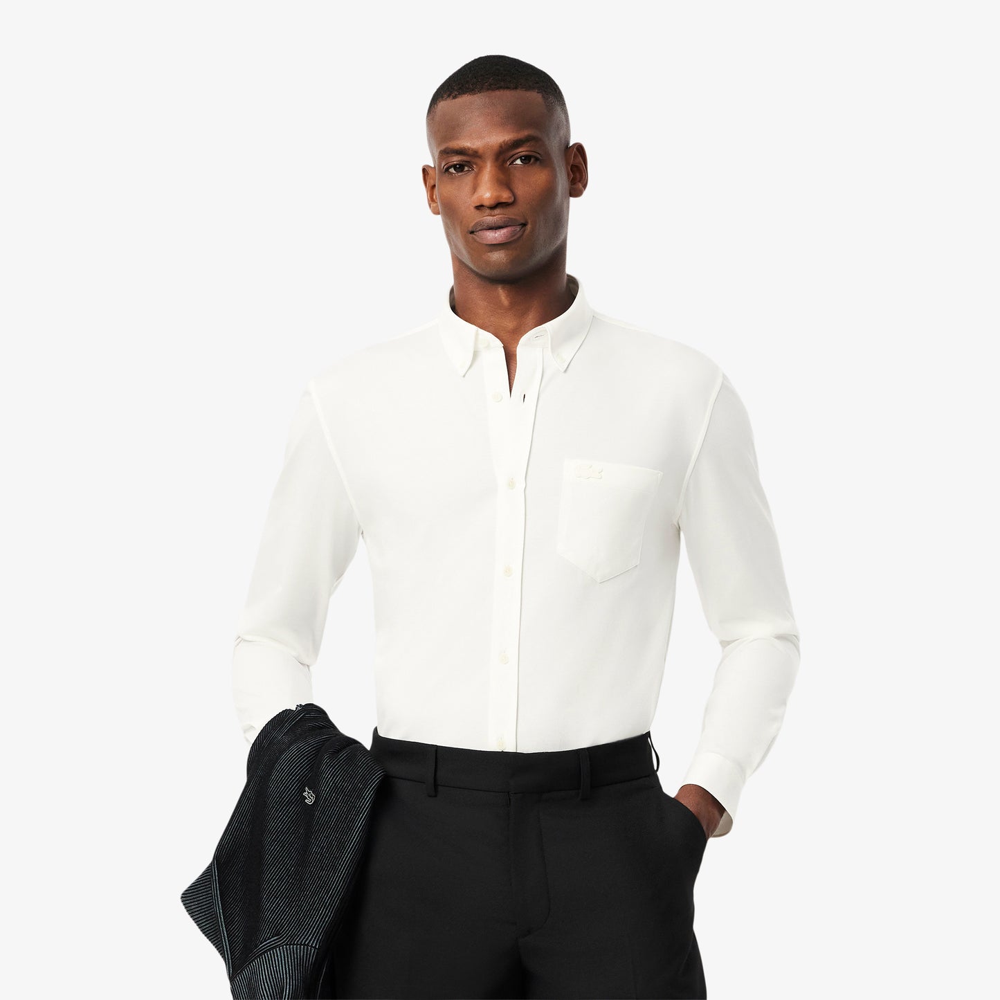 Regular Fit Cotton Jersey Shirt-CH9936