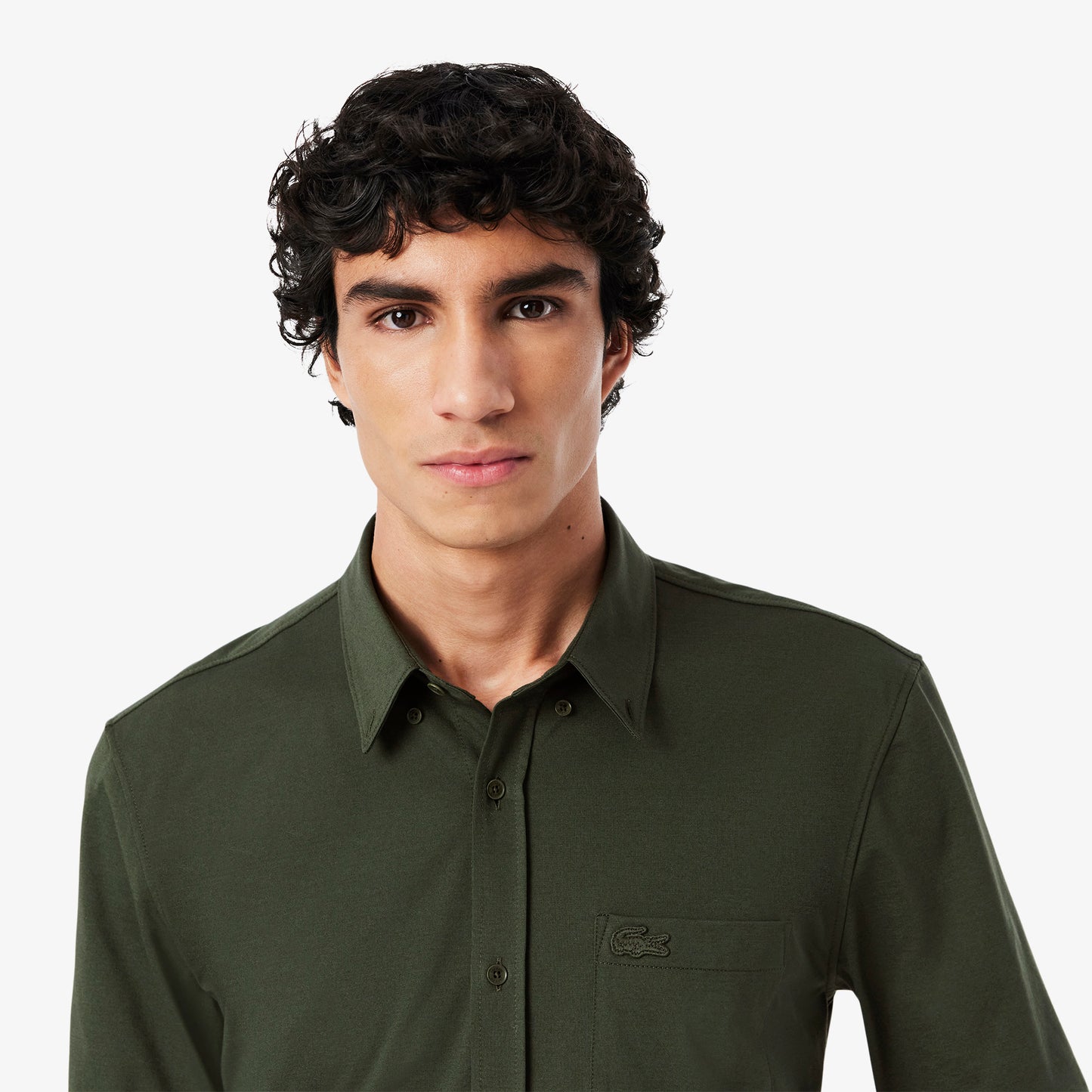 Regular Fit Cotton Jersey Shirt-CH9936