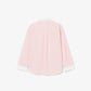 Embroidered Badge Poplin Shirt-CJ6589 to delete