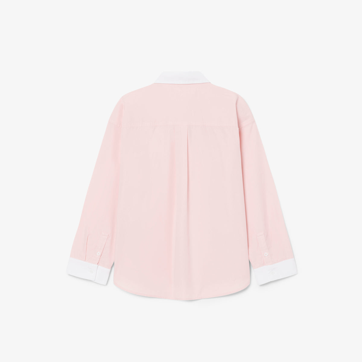 Embroidered Badge Poplin Shirt-CJ6589 to delete