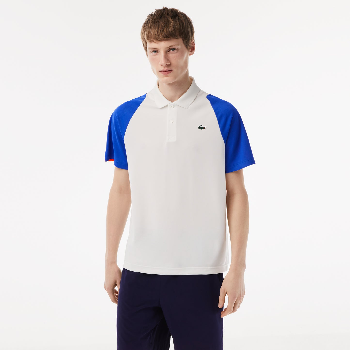 Mens Lacoste Tennis Recycled Polyester Polo Shirt