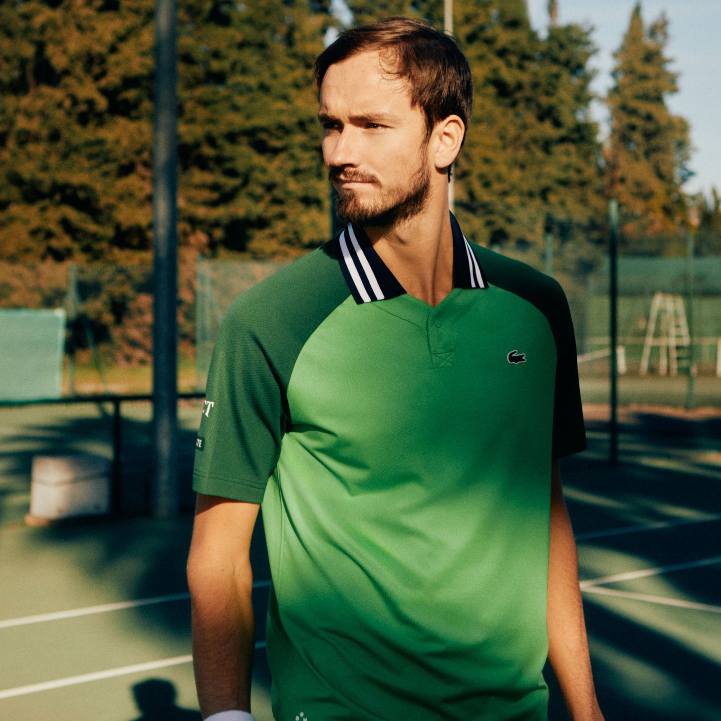 Lacoste x Daniil Medvedev Ultra-Dry Tennis Polo Shirt  - DH7381