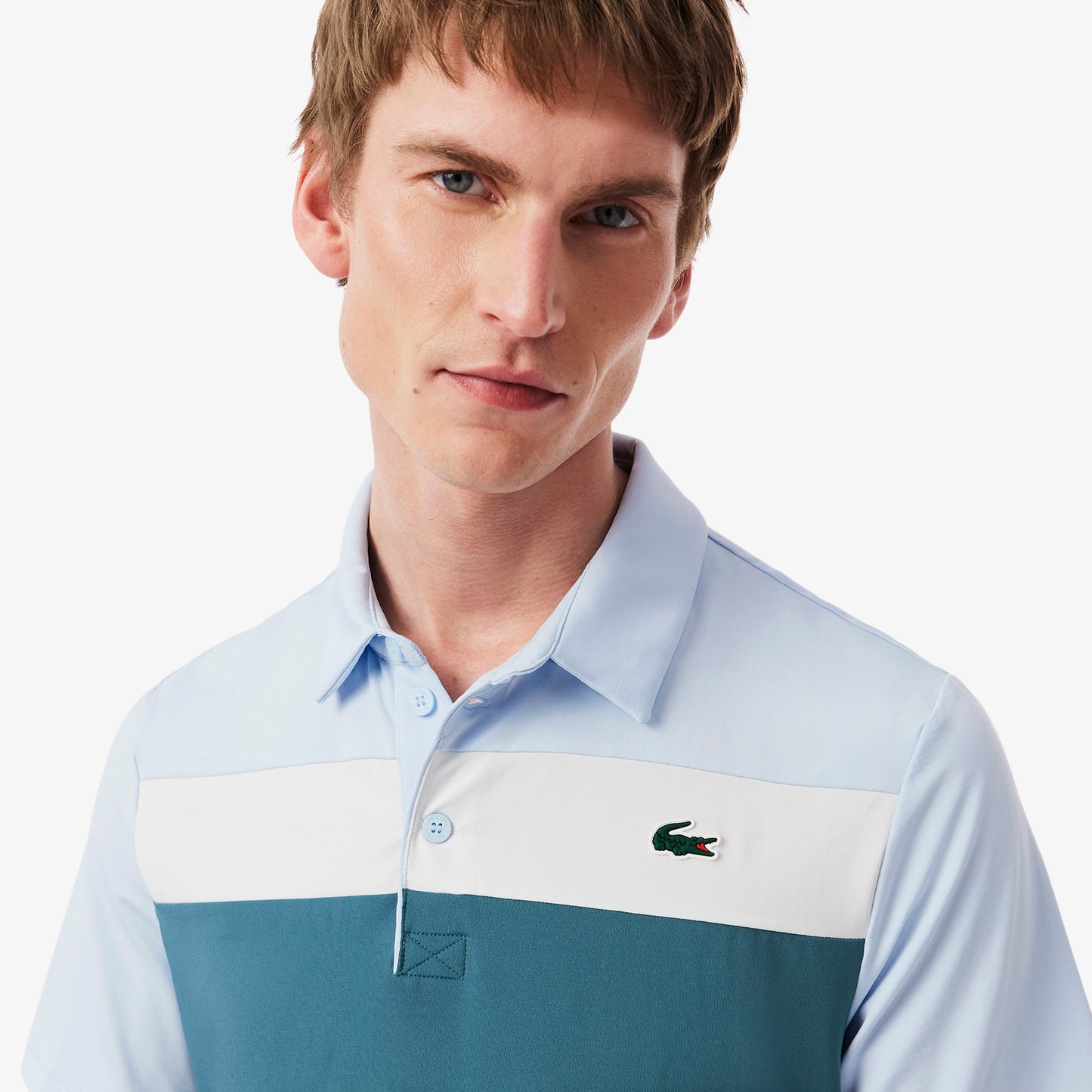 Regular Fit Colour-Block Golf Polo Shirt-DH8954