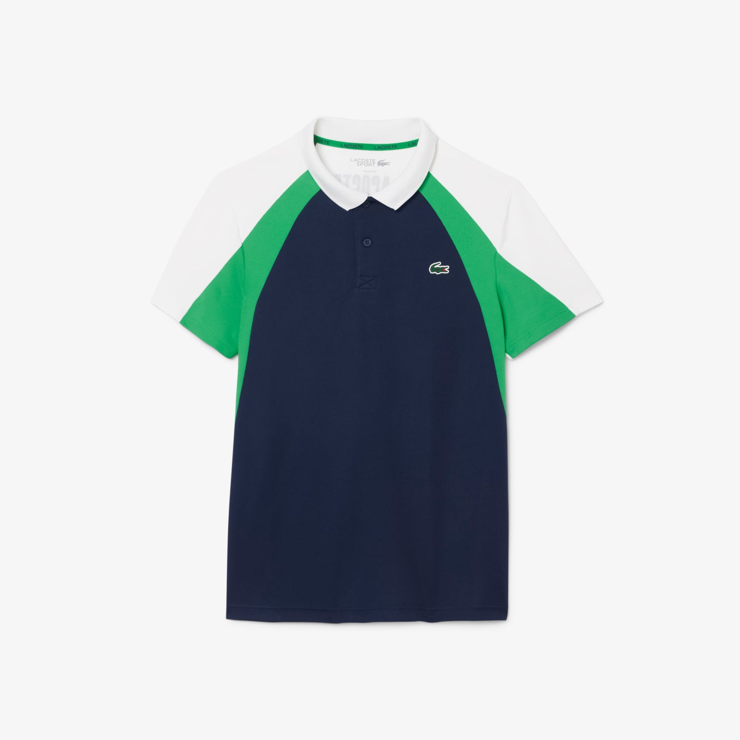 Colour-Block Printed Sport Polo Shirt-DH8963