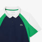 Colour-Block Printed Sport Polo Shirt-DH8963