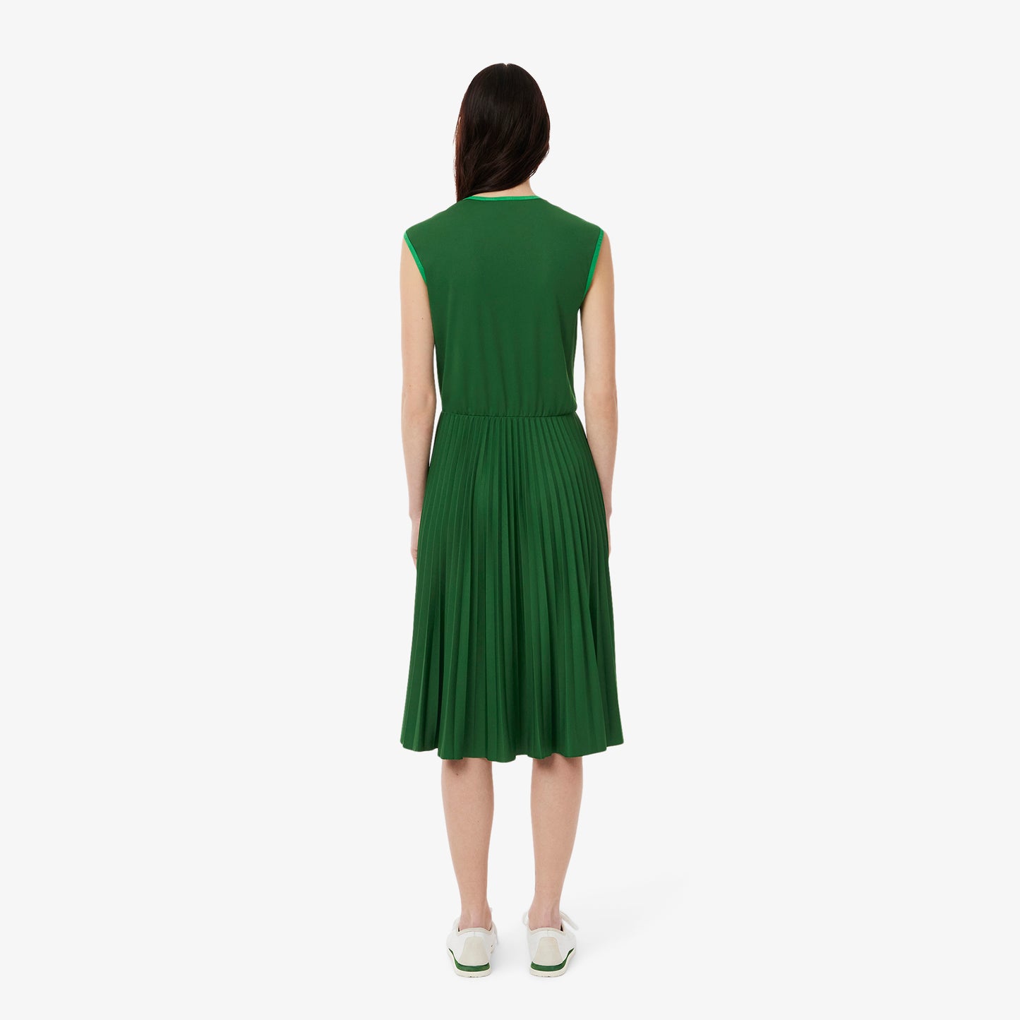 Sleeveless Pleated Dress-EF0508