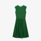 Sleeveless Pleated Dress-EF0508