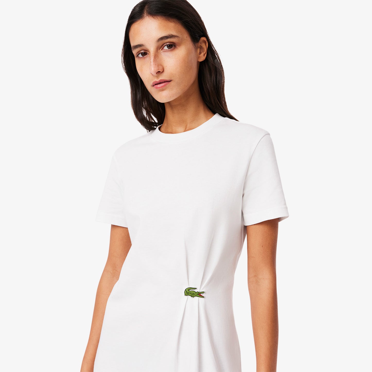 Draped T-shirt Dress-EF0583