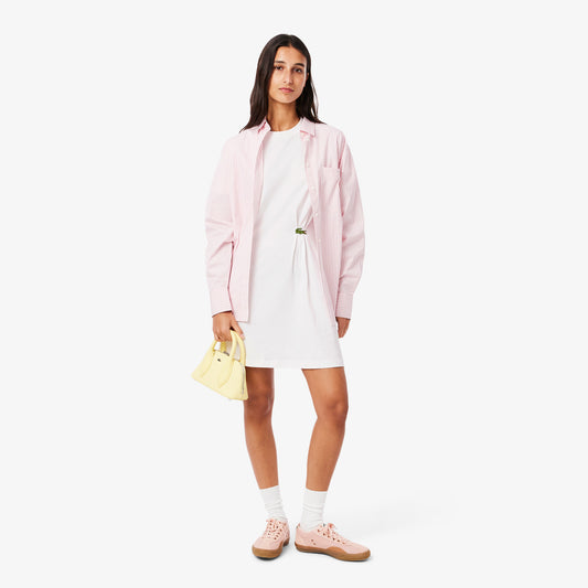 Draped T-shirt Dress-EF0583