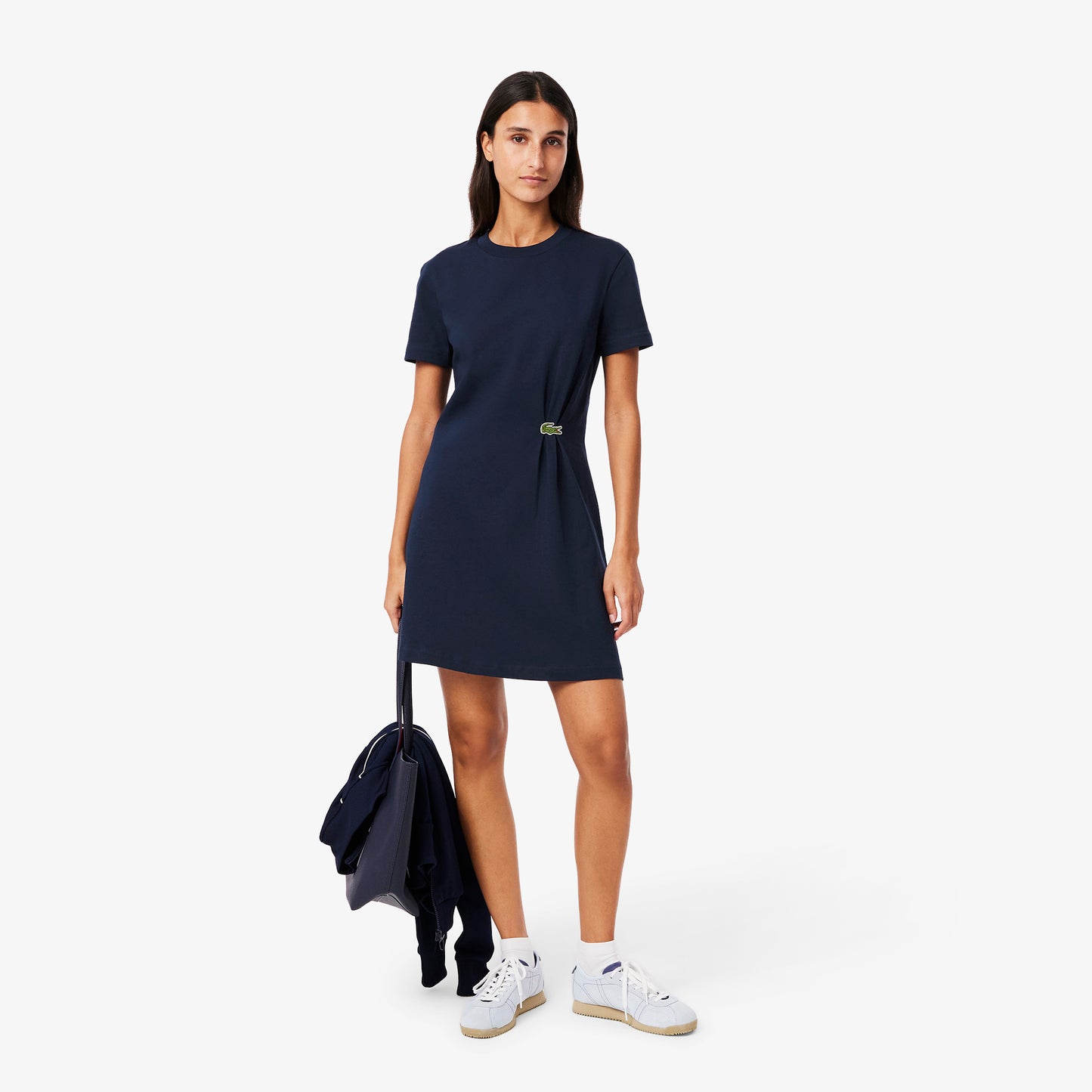Draped T-shirt Dress-EF0583