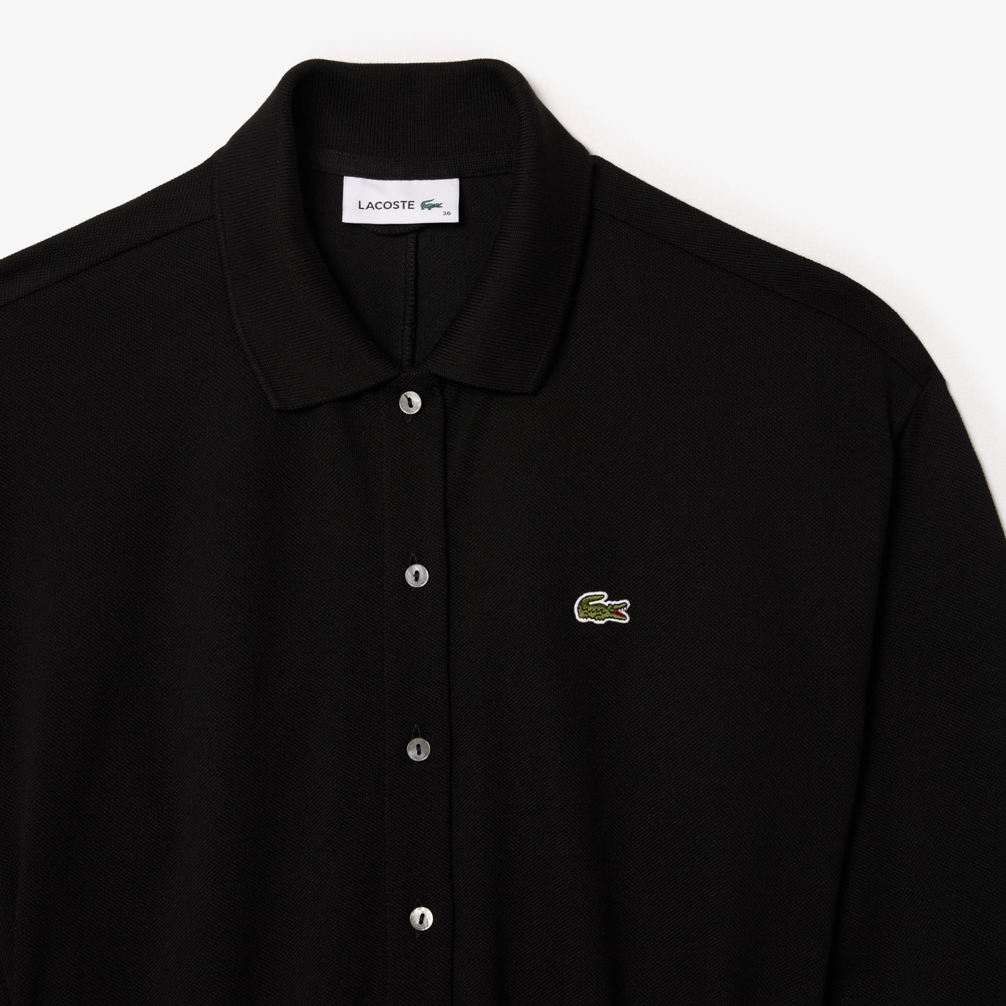 Relaxed Fit Pique Polo Dress-EF0850