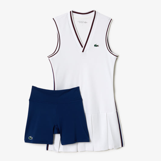 Tennis Dress with Removable Pique Shorts