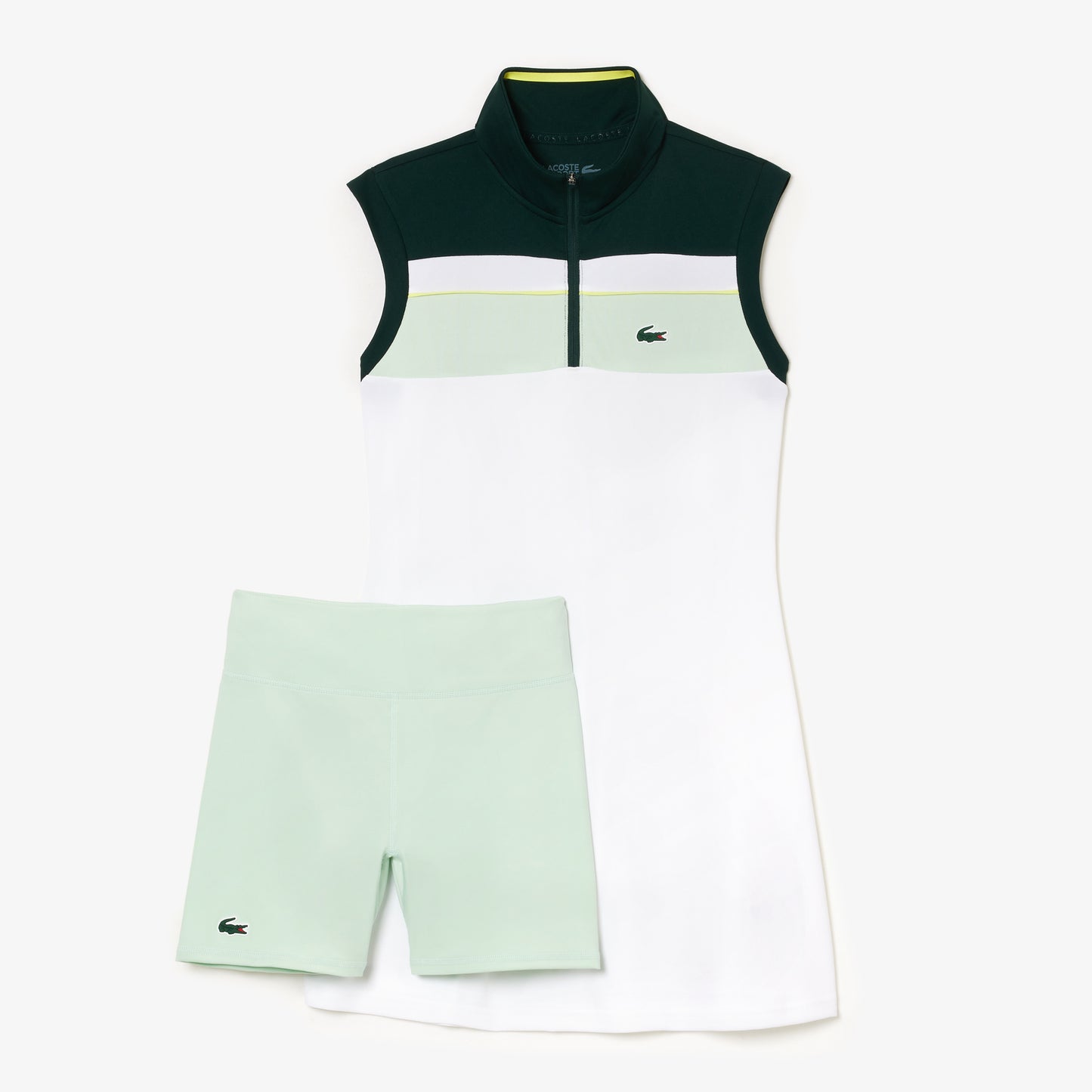 Recycled Fiber Tennis Dress with Integrated Shorts - EF1032