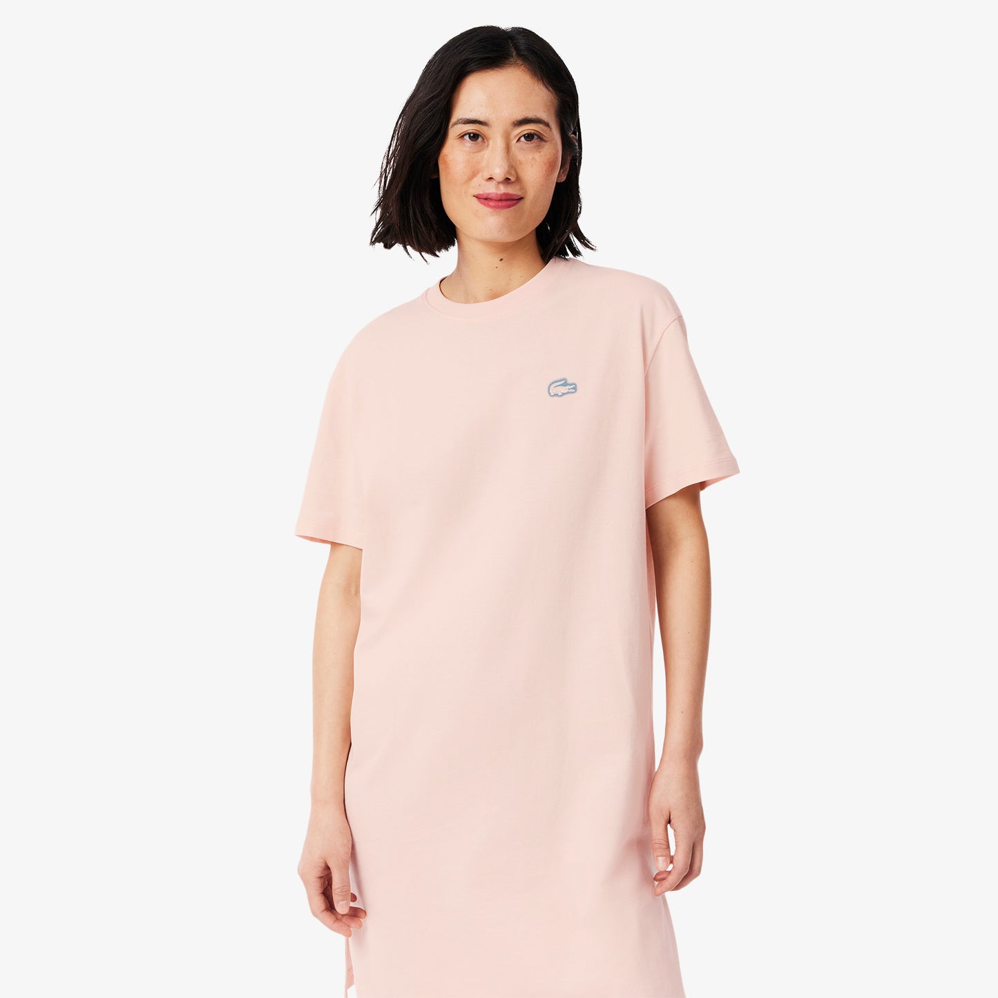 Oversized Cotton Jersey T-shirt Dress-EF2864