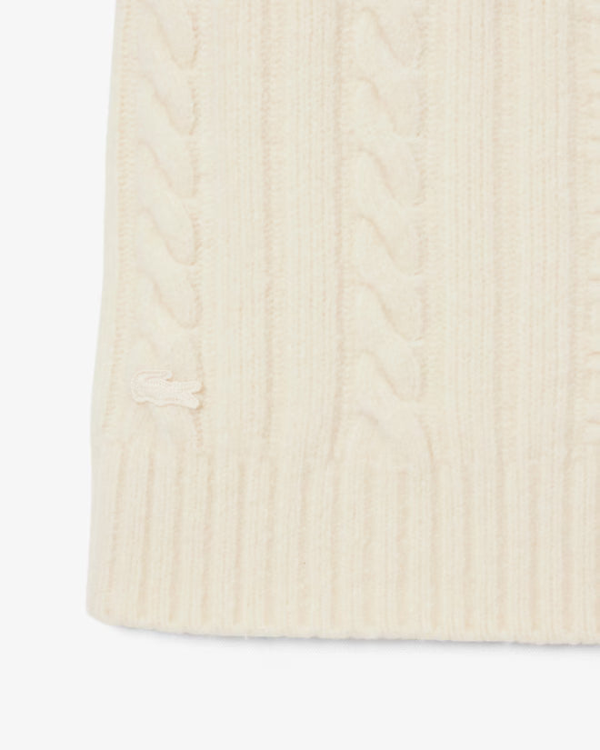 Patchwork Effect Wool Sweater Dress - EF4173