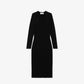 Long Seamless Ribbed Dress - EF4175