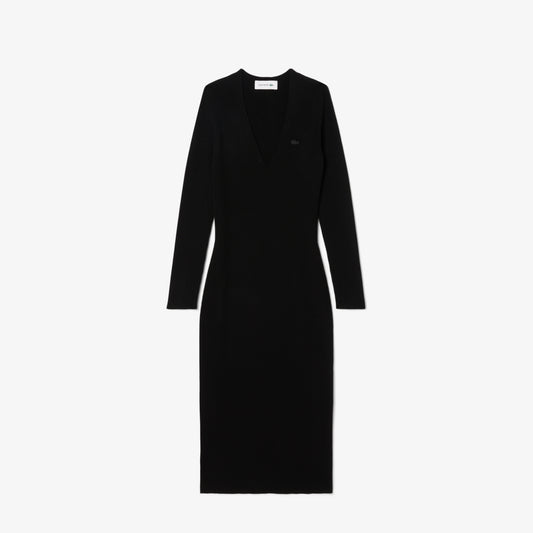 Long Seamless Ribbed Dress - EF4175