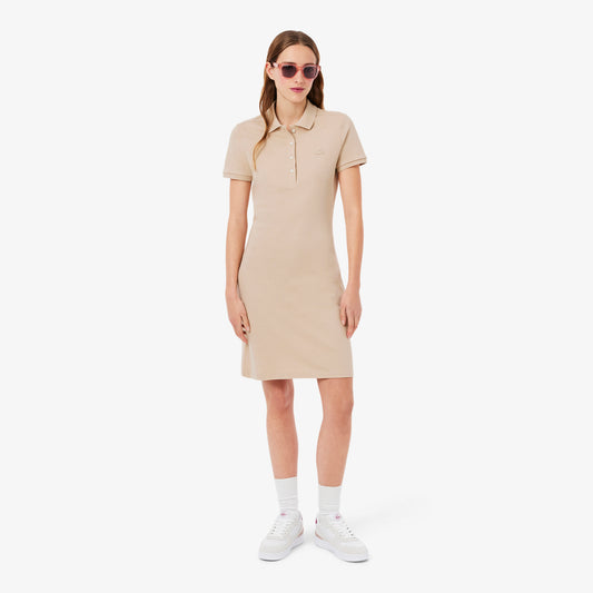 Slim Fit Stretch Petit Piqué Polo Dress - EF5473