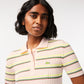 Women’s Lacoste French Made Striped Polo Dress - EF9063