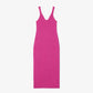 Long Seamless Ribbed Dress-EF9270