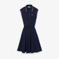 Seamless Sleeveless Polo Dress-EF9272