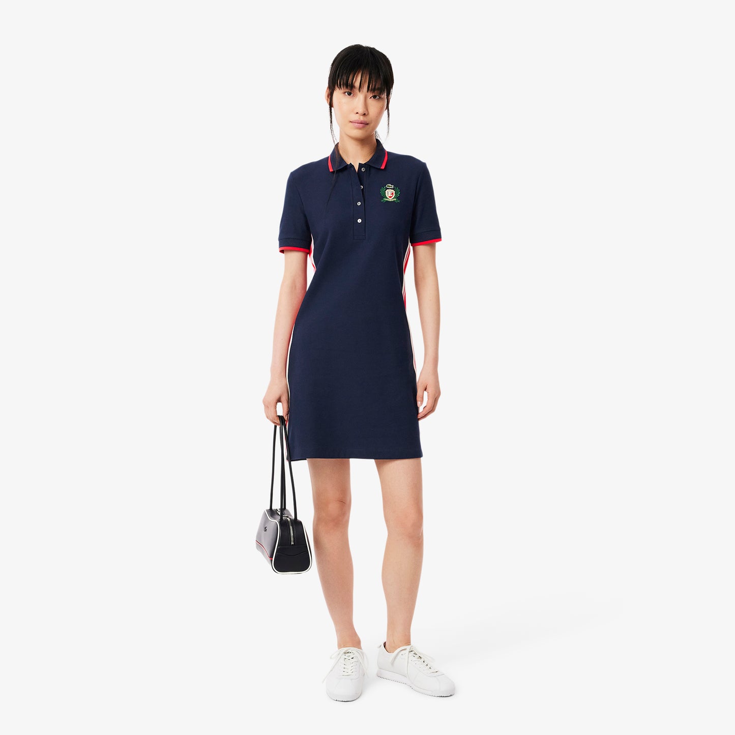 French Made Slim Fit Polo Dress-EF9566