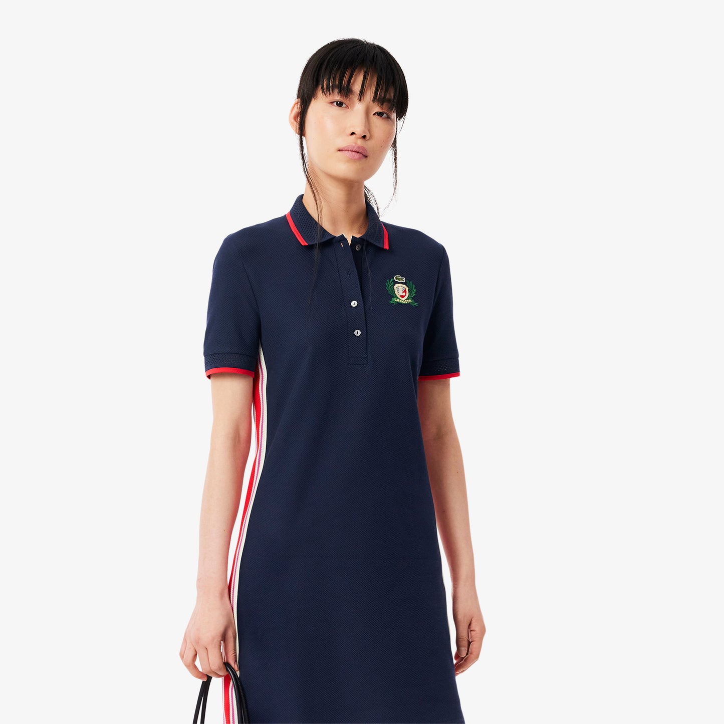 French Made Slim Fit Polo Dress-EF9566