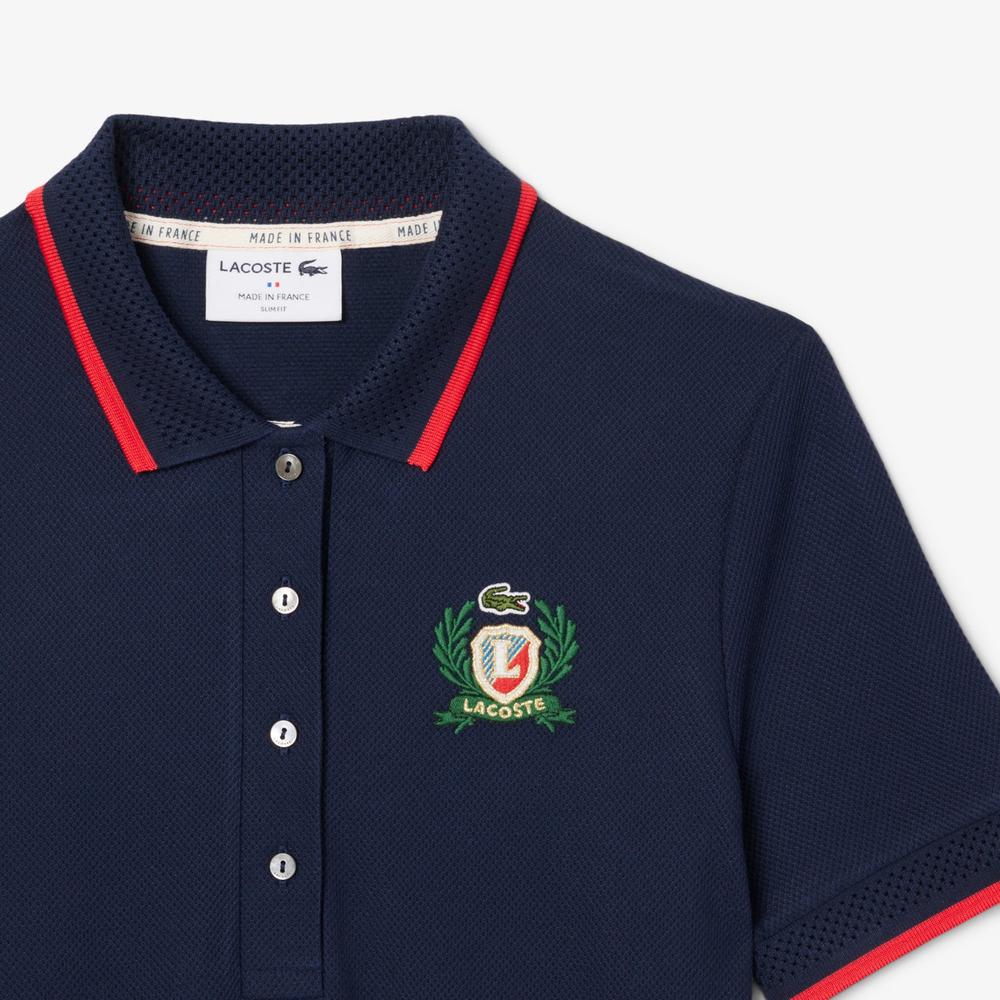 French Made Slim Fit Polo Dress-EF9566