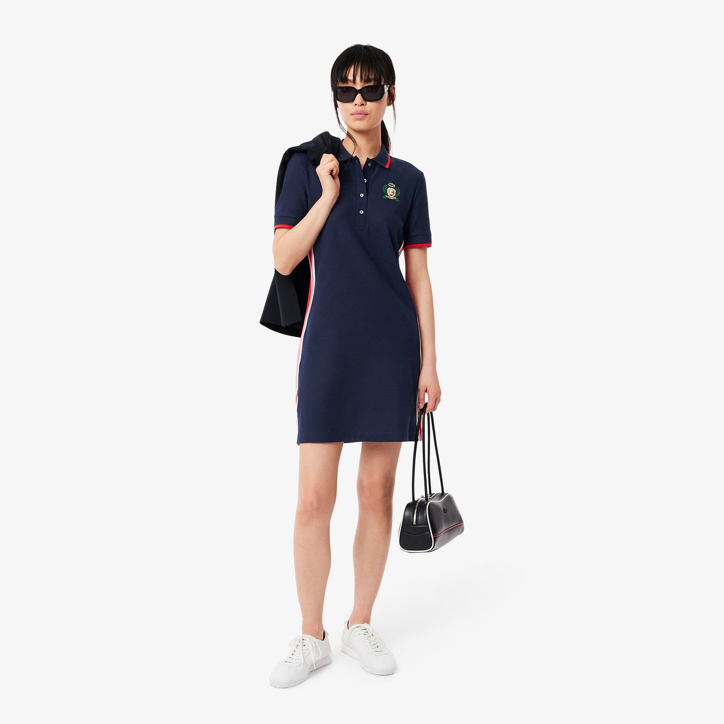 French Made Slim Fit Polo Dress-EF9566