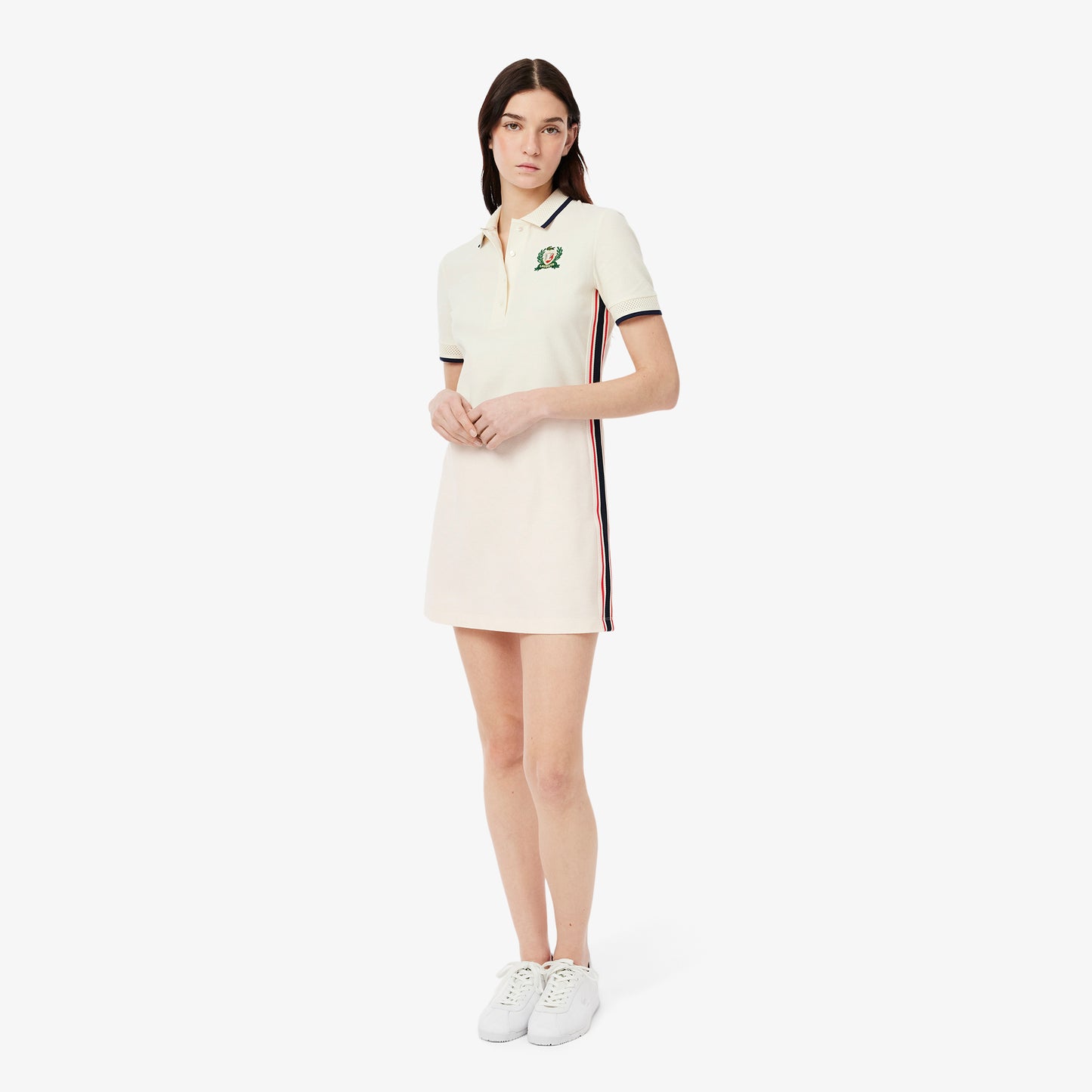 French Made Slim Fit Polo Dress-EF9566