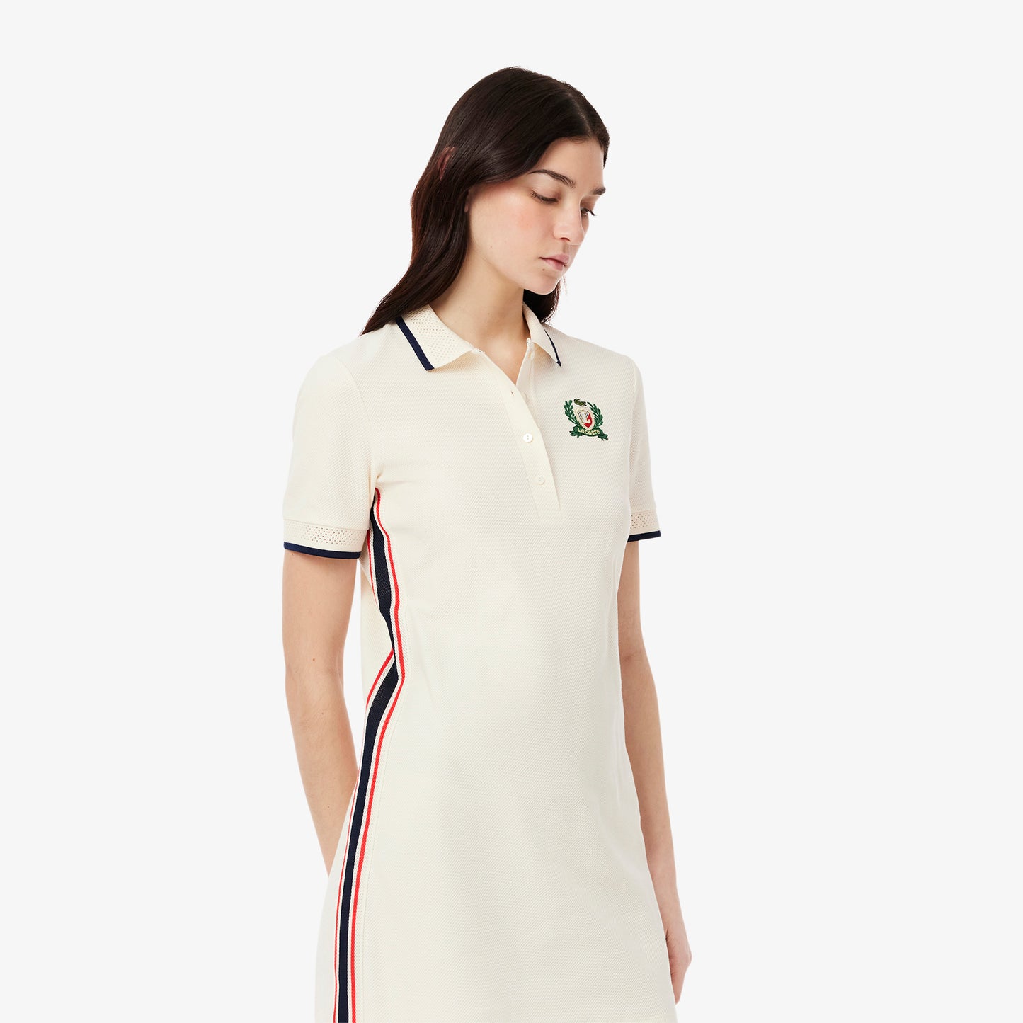 French Made Slim Fit Polo Dress-EF9566
