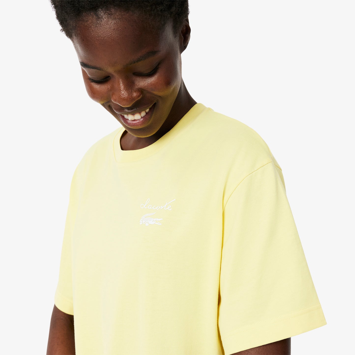 Oversized Branded Jersey T-shirt Dress-EF9573