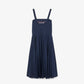 Long Pleated Strap Dress-EF9723