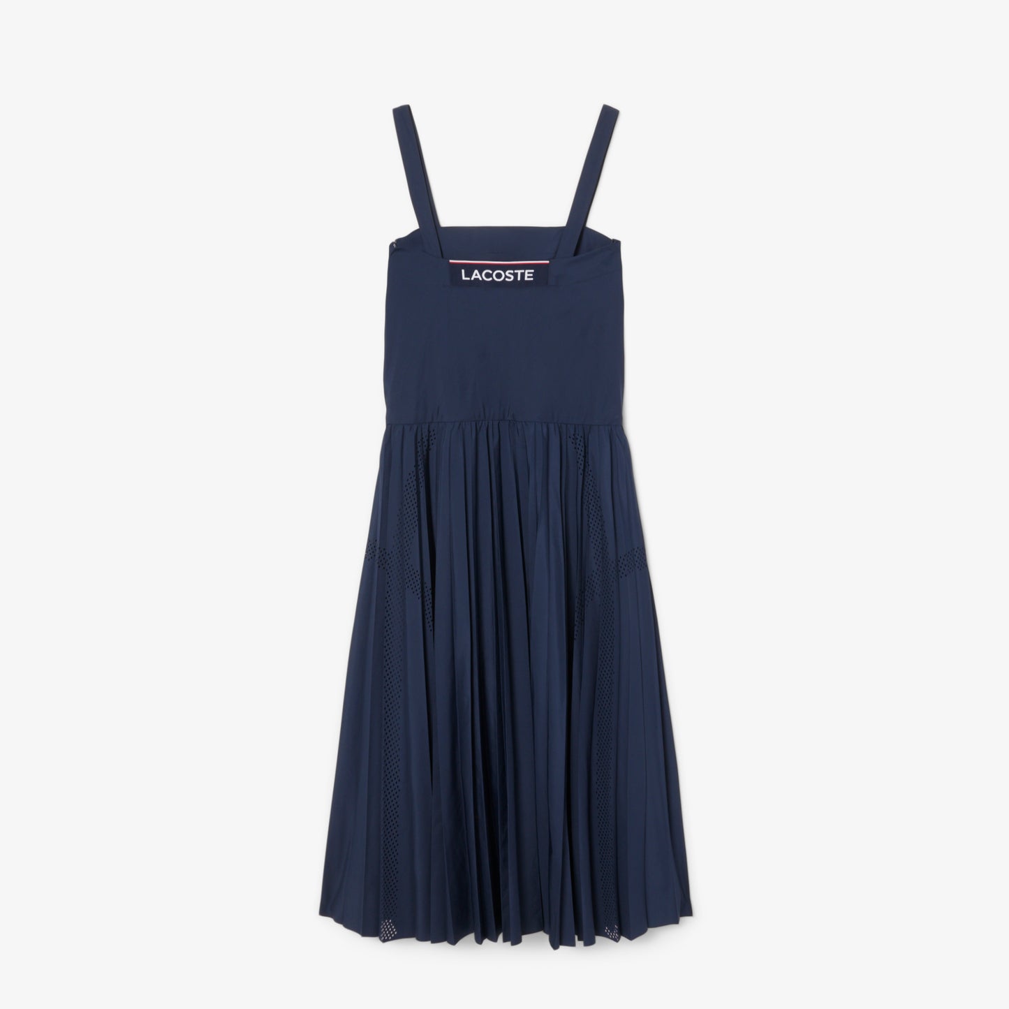 Long Pleated Strap Dress-EF9723