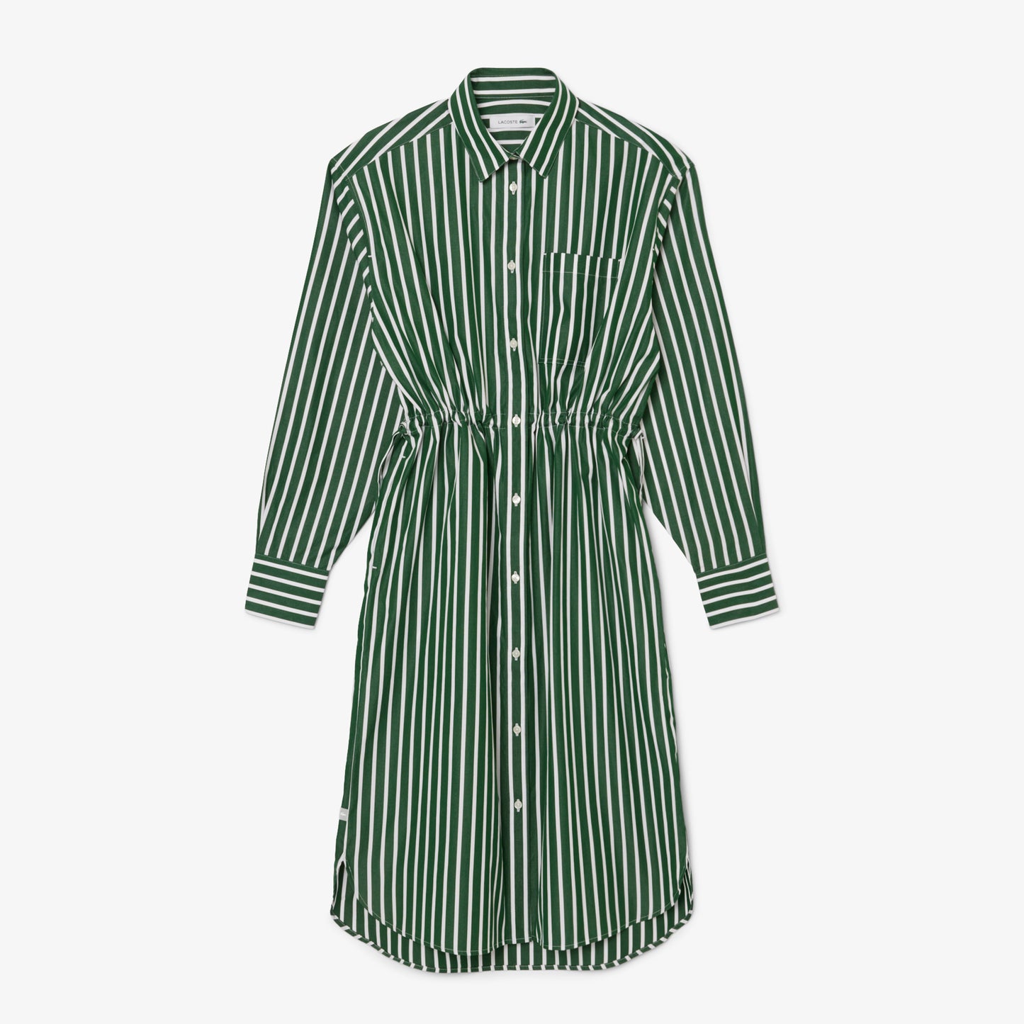 Relaxed Fit Poplin Shirt Dress-EF9852