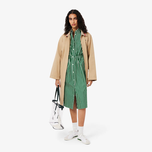 Relaxed Fit Poplin Shirt Dress-EF9852