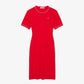 Trim Accent Jersey T-shirt Dress-EF9988