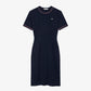 Trim Accent Jersey T-shirt Dress-EF9988