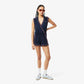 Sleeveless Polo Playsuit-EF9990